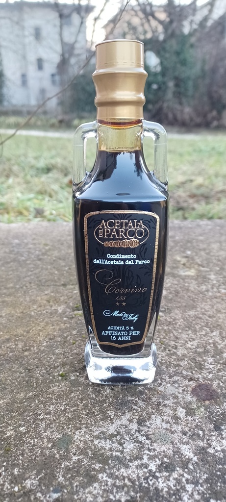 Condimento all'Aceto Balsamico di Modena IGP Etichetta Cervino 100ml